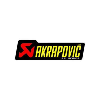 AKRAPOVIC P-HST4PO Pegatina de Silenciador Resistente al Calor 2.8 x 0.8 pulgadas (70 x 21 mm) escuela politécnica