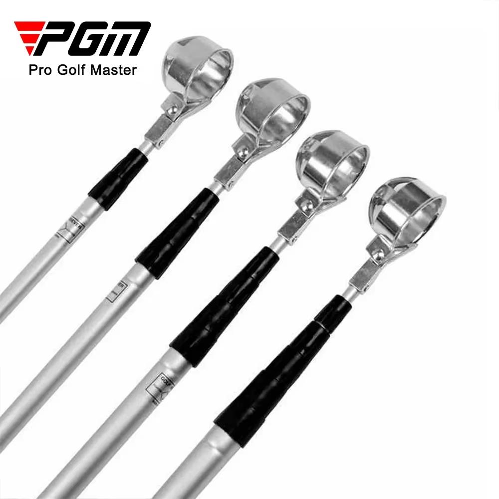 PGM Golf Ball Pick Up Tools Telescopic Golf Ball Retriever Retracted Golf Pick Up Automatic Locking Scoop Picker LQQ001 5