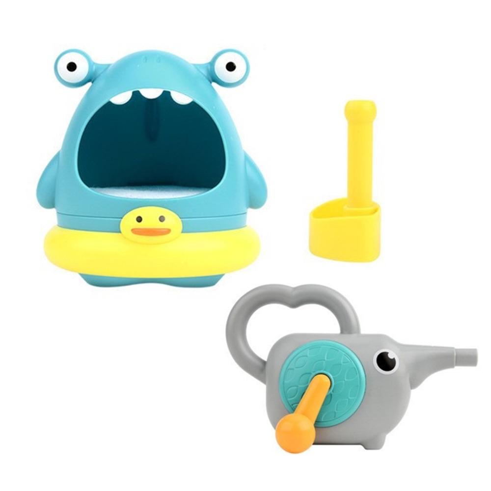 

Игрушки для купания младенцев из АБС-пластика, ручная машинка для мыла в ванной, симпатичная игрушка для выдувания пузырей Shark-2