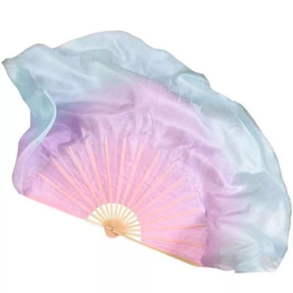 

Полукруглый веер для рук, китайский традиционный веер для выступлений, новый веер для танца живота 61CM