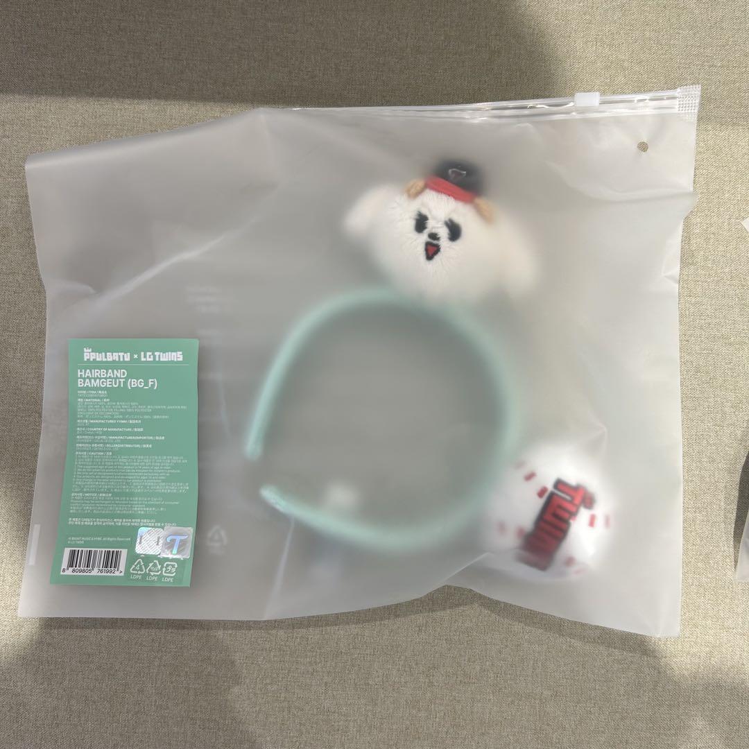 

[Б/У] TXT PPULBATU Повязка на голову Бёмгю LG TWINS
