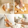 Super Absorbent Cute Cat Hand Towel Household Microfiber Kitchen Towel High-efficiency Tableware Cleaning Towel Kitchen Tools