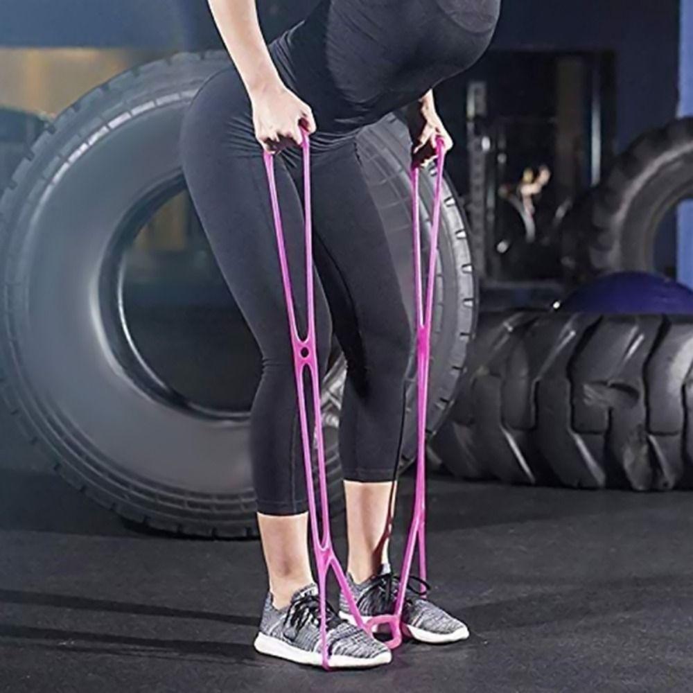 70cm 7 Ring Exercise Band Multicolor Home Gym Resistance Bands  Workout Physical