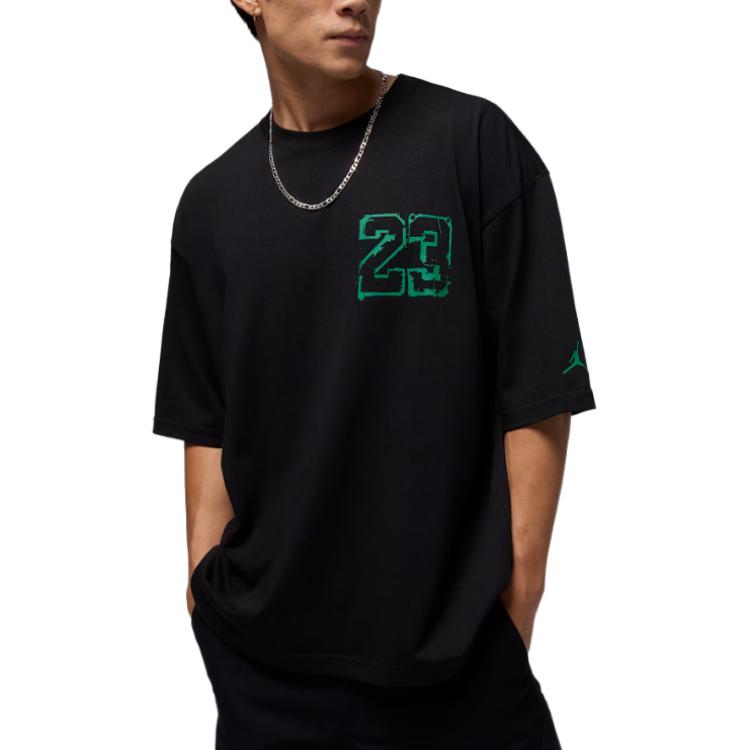 Nike Clothing T Shirts Men s Black Crew Neck IH7303-010 L