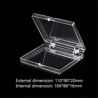 Acrylic Candy Badge Jewelry Manicure Display Storage Box Transparent Box Lid