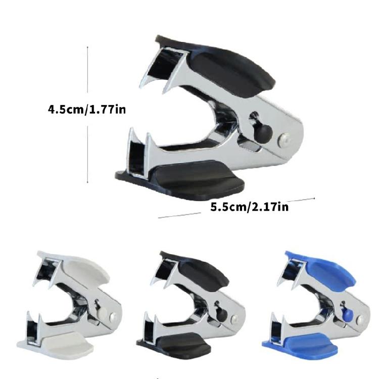 3Pcs Professional Portable Staple Remover Ergonomic Handle Metal Staple Puller Extractor Tool For School Office Supplies