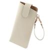 PU Leather Sunglasses Storage Bag Solid Color Hanging Sunglasses  Eyewear Accessories