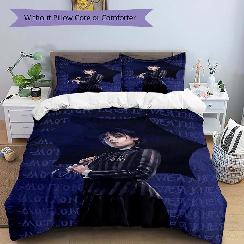 Emotion Equals Weakness Bedding Set - 3 Piece Comforter Cover Gift for Bedroom,Includes No InsertB175
