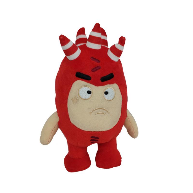 18 см плюшевые куклы Oddbods, мягкие многоцветные милые мультяшные плюшевые куклы, подарки для детей красный
