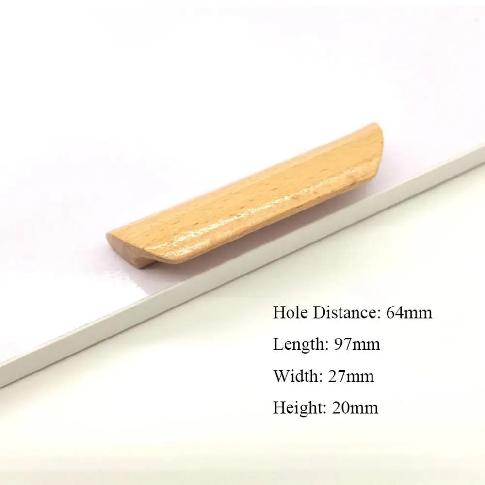 Деревянная Винтажная Экологичная Ручка-Ручка для Ящика Комода Дверная Ручка Мебельная Ручка Ручка Шкафа Мебельная Фурнитура