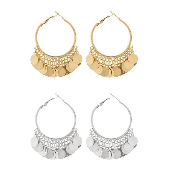 1 Pair Bohemia Style Drop Earrings Ethnic Style