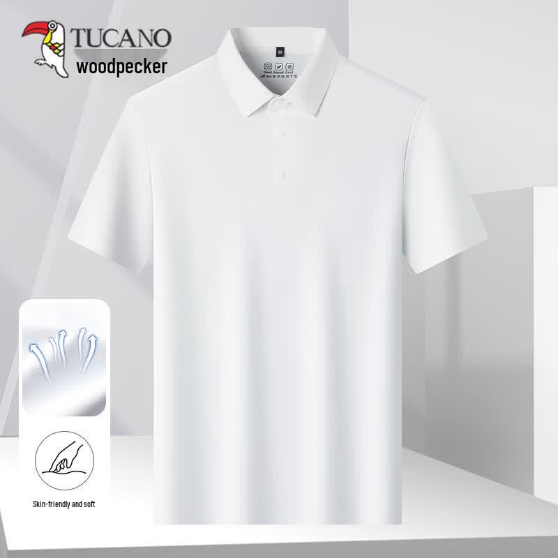 Tucano Men's Ice Silk Short Sleeve Polo Shirt