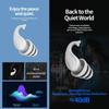 New Hot Reusable Ear Plugs for Sleeping Noise Reduction Cancelling Hearing Protection Swimming Work Travel Sleep Snoring Concert