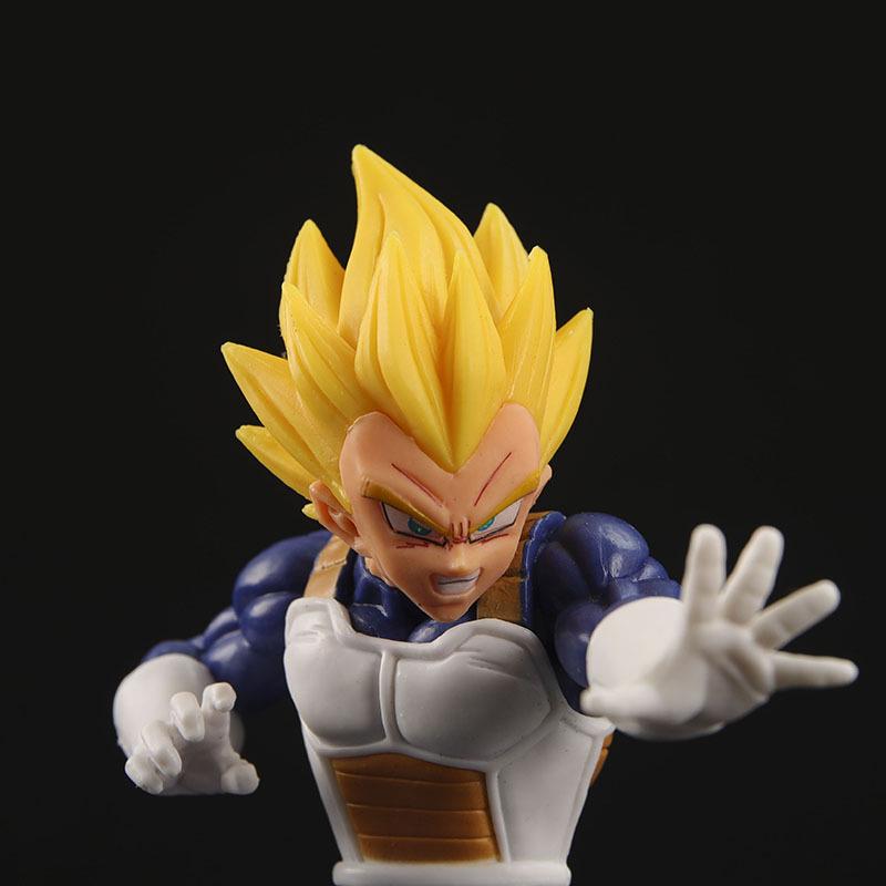Vegeta Saiyan Battle Dragon Ball Action Figures - Set of 2 Anime Ornaments