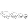 DIY Elephant Shape Bakeware Metal Kitchen Cake Mold Biscuit Mould Cookie Cutter Cake Decorating