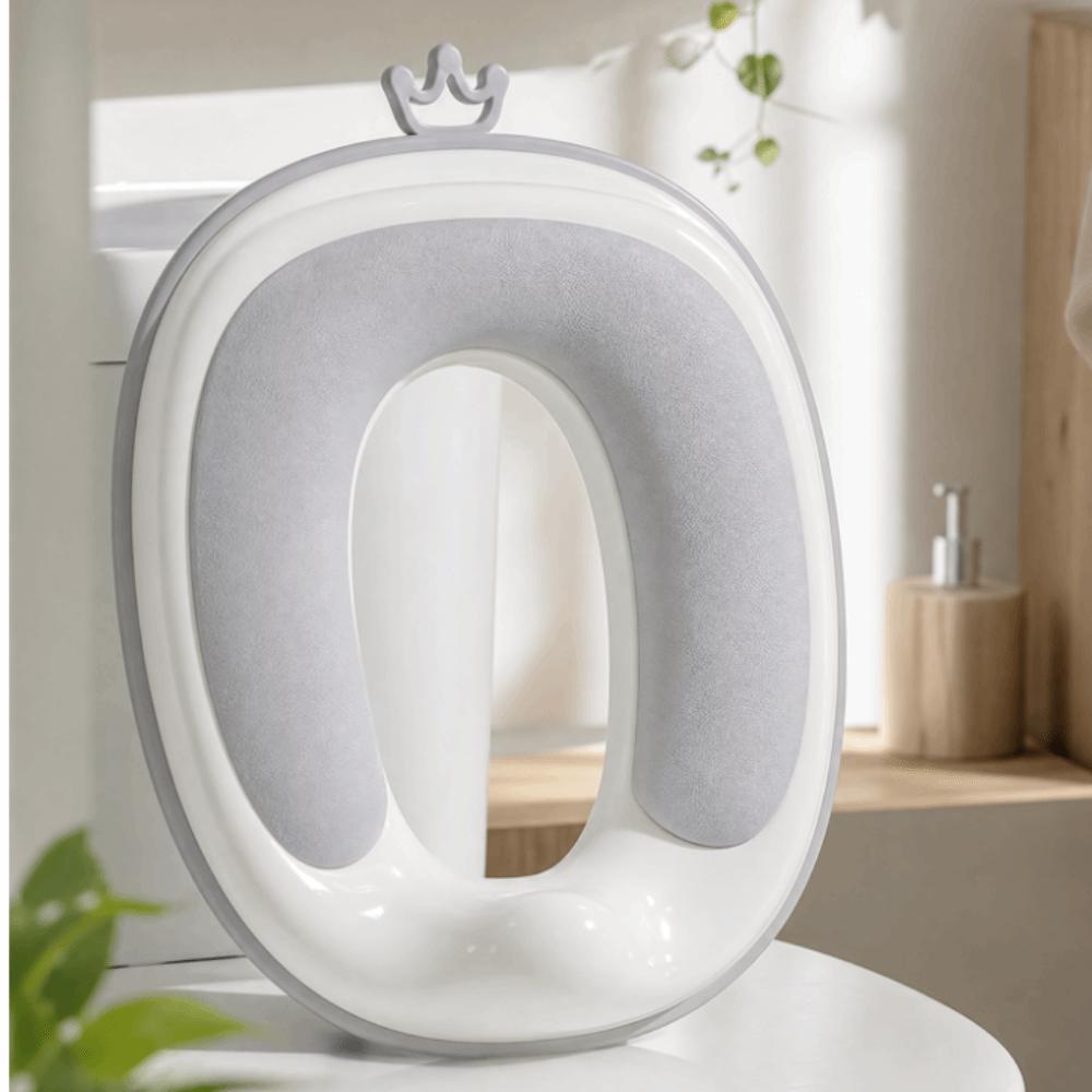 Crown Hanging Groove Splash-Proof Toilet Seat Cushion Plastic Portable Potty Seat Cushion Toddlers