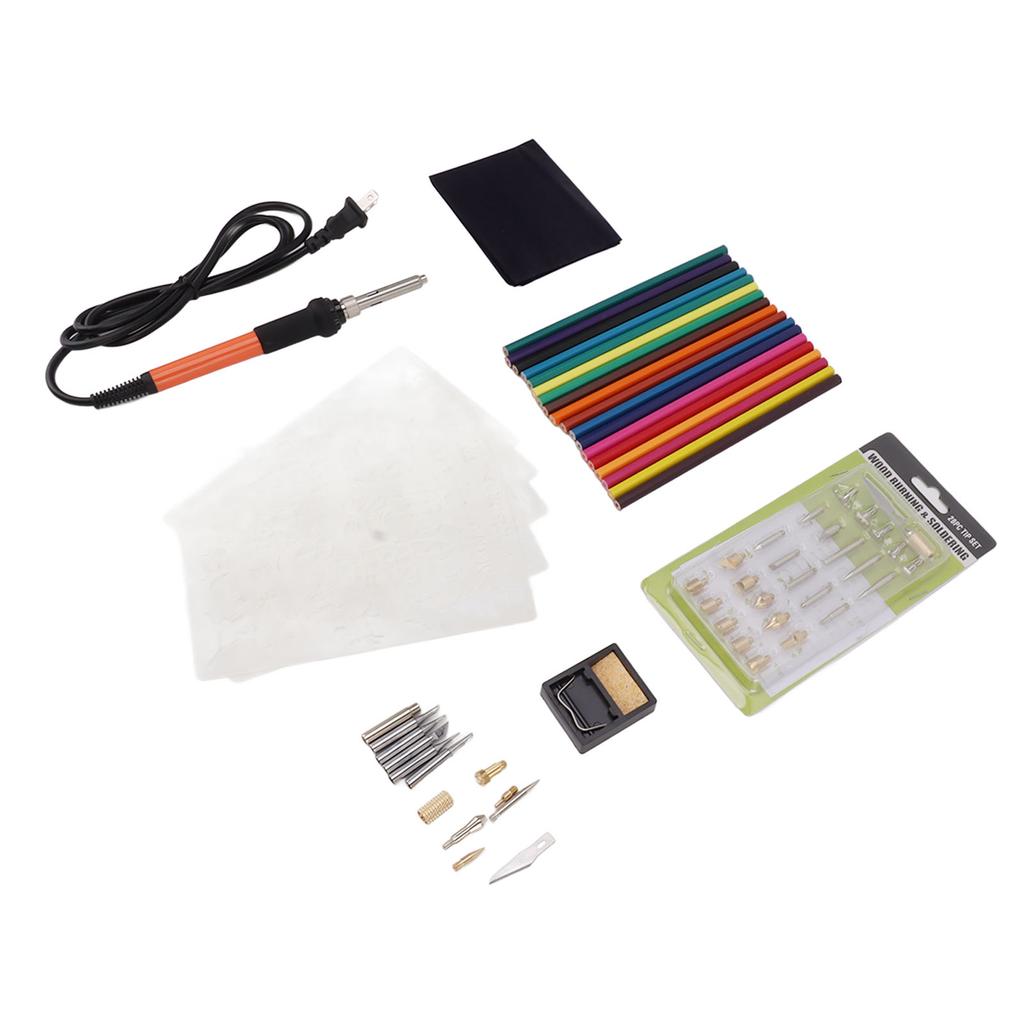 83 SZT Zestaw Lutownicy 60W Szybkie Nagrzewanie Regulowana Temperatura Zestaw Lutowniczy Narzędzie Spawalnicze dla