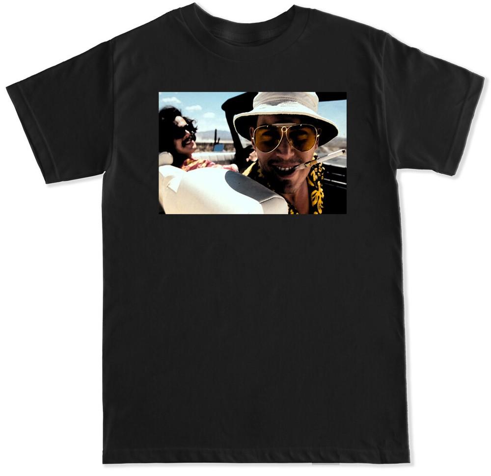 

FEAR AND LOATHING LAS VEGAS MOVIE FILM RETRO CLASSIC FUNNY RETRO MENS T SHIRT Unisex T-Shirt L