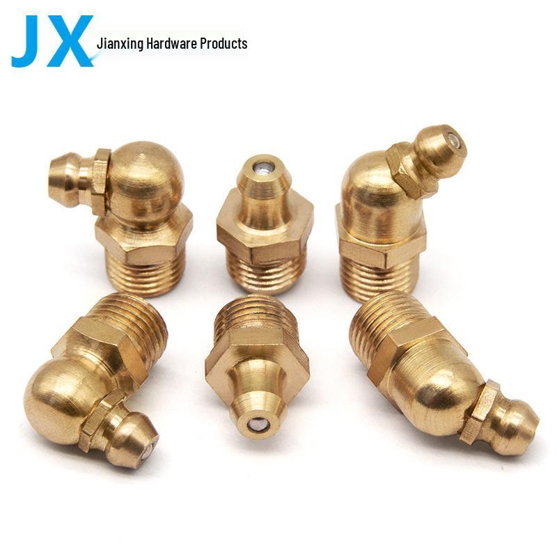 

Copper Grease Nipple - Excavator/Loader Oil Gun, Elbow & Straight (M4-M20) AL870869534084