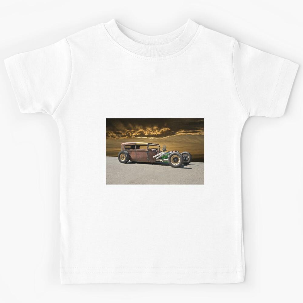 Rat Rod Sedan ll Kids T-Shirt 150