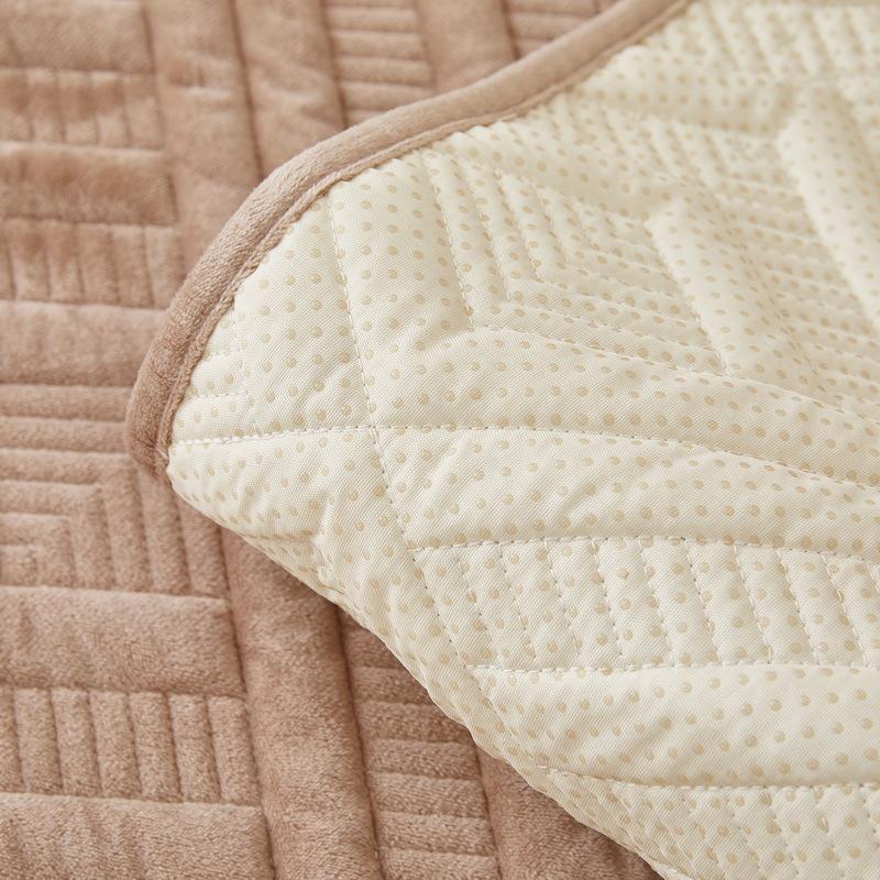 Foreign Trade Sofa Cushion Universal Non-Slip Plush Cushion New  Light Luxury Seat Cushion Leather Sofa Cover Cloth Towel