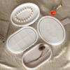 Oval Coasters and Jewelry Trays Mold Creative Striped Oval Resin Mold For Handmade Jewelry And Trinkets Storage Box