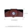 Hub Caps Car Leather Glasses Case Sun Visor Sunglasses Clip Organizer Box For Volkswagen Golf Beetle Passat B8 VW Jetta Rline Po EJ1 v1