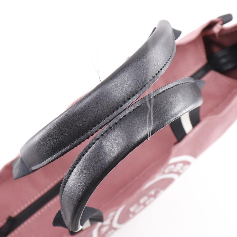 Marc Jacobs Logo Torba Tote H052M06FA21 668 różowe płótno Kobiety Używane