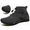 319 Men's Women's Flyknit Outdoor Shoes Mountaineering High Top Large Socks Hiking Off Road Sports