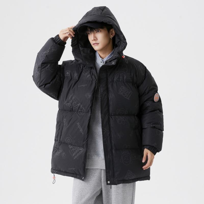 Winter Down Jacket Men's New Thickened Men's and Women's Winter Clothing 50 National Standard White Duck Down Couple Coat