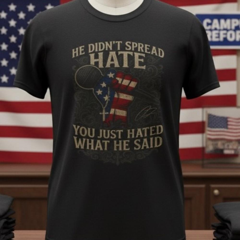 Charlie Kirk Turning Point USA Memorial Tribute Shirt | Faith & Patriot T-shirt Unisex T-Shirt XXL