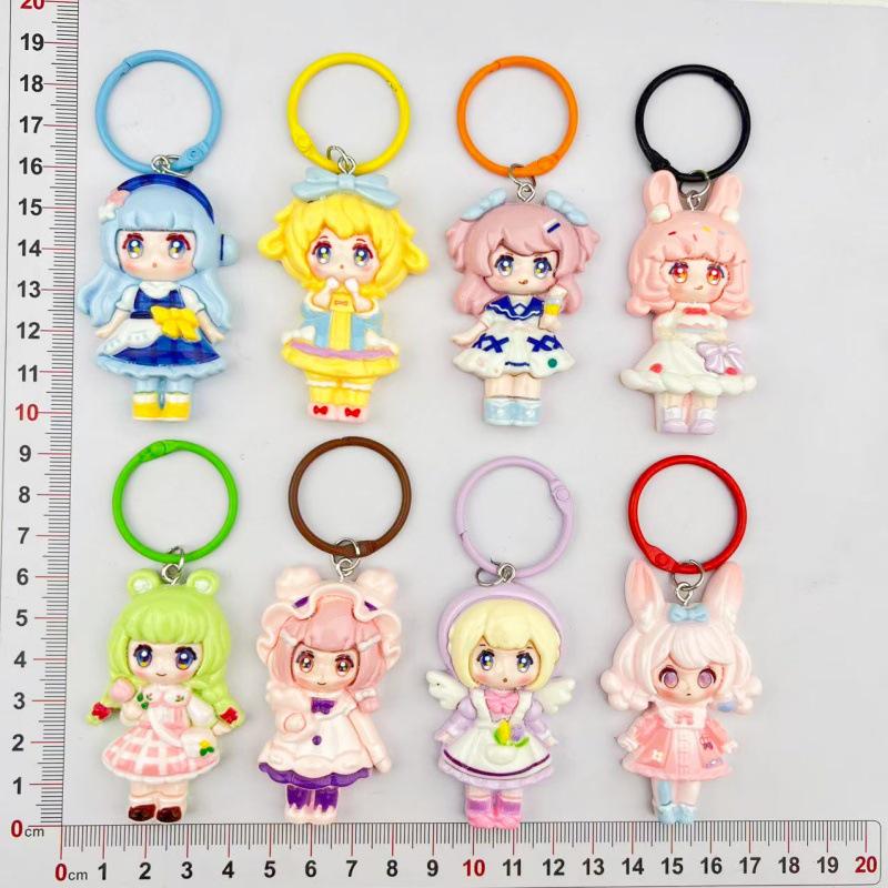 Sweet Girl DIY Resin Princess Keychain Pendant - Donna's Bag & Backpack Charm