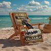 Personalisierbares ultraweiches Strandtuch mit Hundemotiv, Ideal für Pool - Camping, Tauchen - Perfekter Reisebegleiter, Lebendiges Strandtuch.