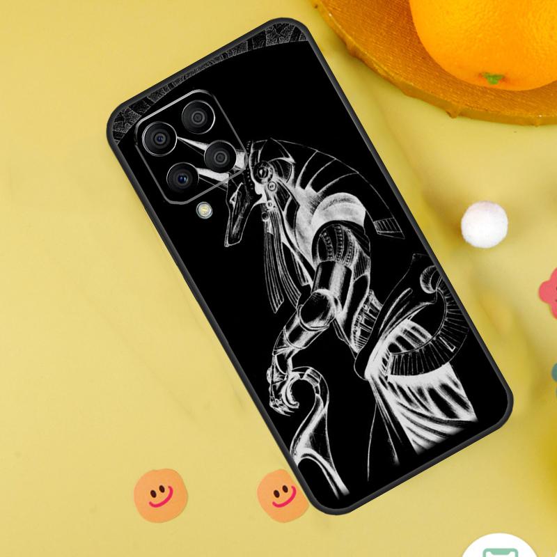 Egypt Nefertiti Anubis Ankh Case For Samsung Galaxy M20 M35 M55 M15 M32 M16 M36 M56 M54 M23 M52 M34 M14 M11 M31 M13 M53