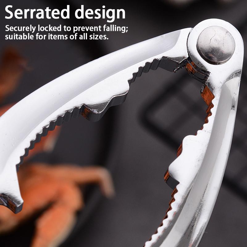 Seafood Crackers Crab Forks Set Lobster Crab Opener Clip Leg Sheller Nuts Opener