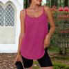 Women's Summer Casual Tank Top Lightweight Sleeveless Scoop Neck Relaxed Fit Camisole Stretchy Fabric Soft Material for Outdoor Indoor Wear