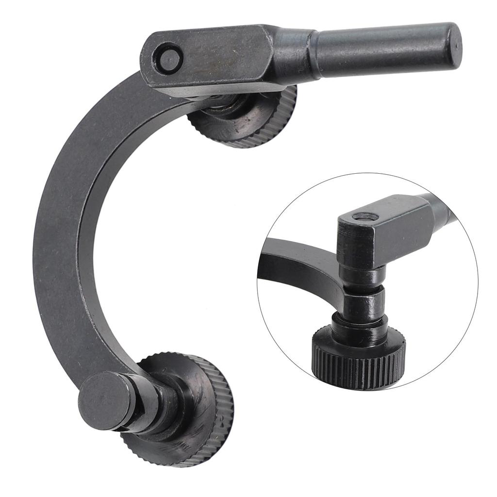 8mm Half Round Combination Test Dial Indicator Stand Digital Gauge Extension Rod