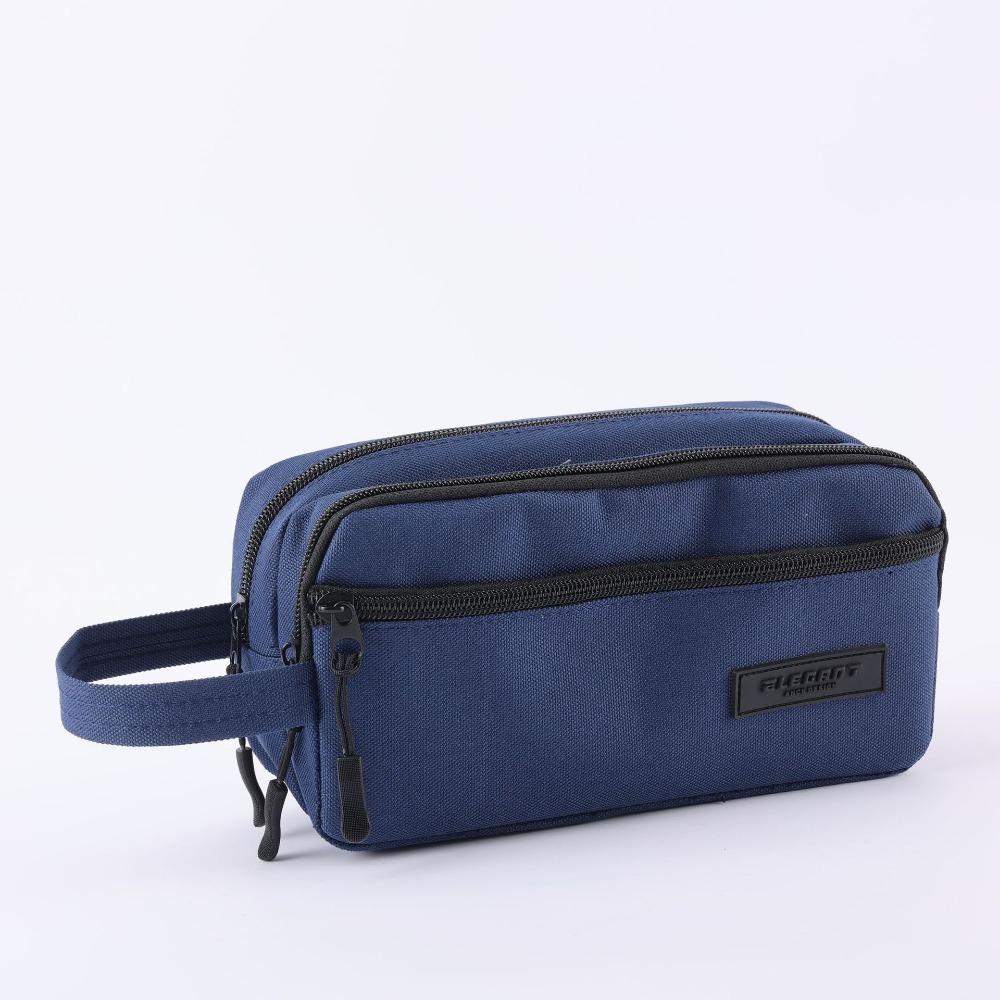 Portable 3 Layers Pencil Case Oxford Large Capacity Pen Case Multi-purpose Pencil Pouch School Supplies