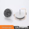 Non-Slip White Nylon Furniture Leg Nails - Moisture-Proof & Round Bottom Cabinet Baseboard Protectors