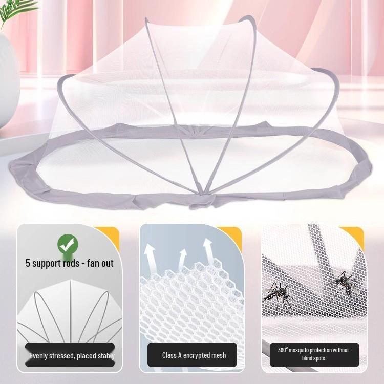 Mosquitera Universal Plegable Blackout para Cuna de Bebé para Recién Nacidos
