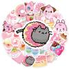 50PCS INS Style Cute Pink Pixel Cartoon Stickers Pokemon Pikachu DIY Bike Luggage Laptop Graffiti Sticker Kid Toy Decal