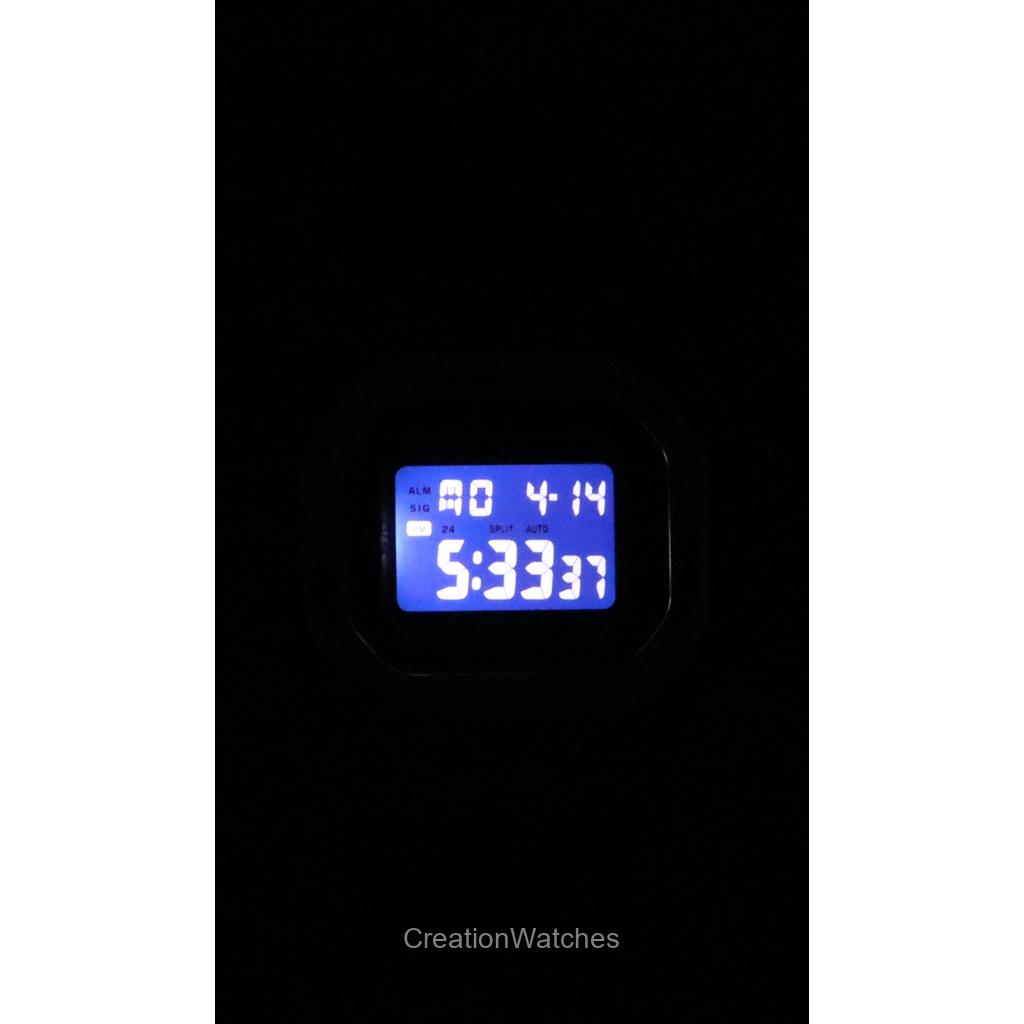 Casio G-Shock Digital Resin Strap Quartz GM-S5600U-1 200M Men's Watch
