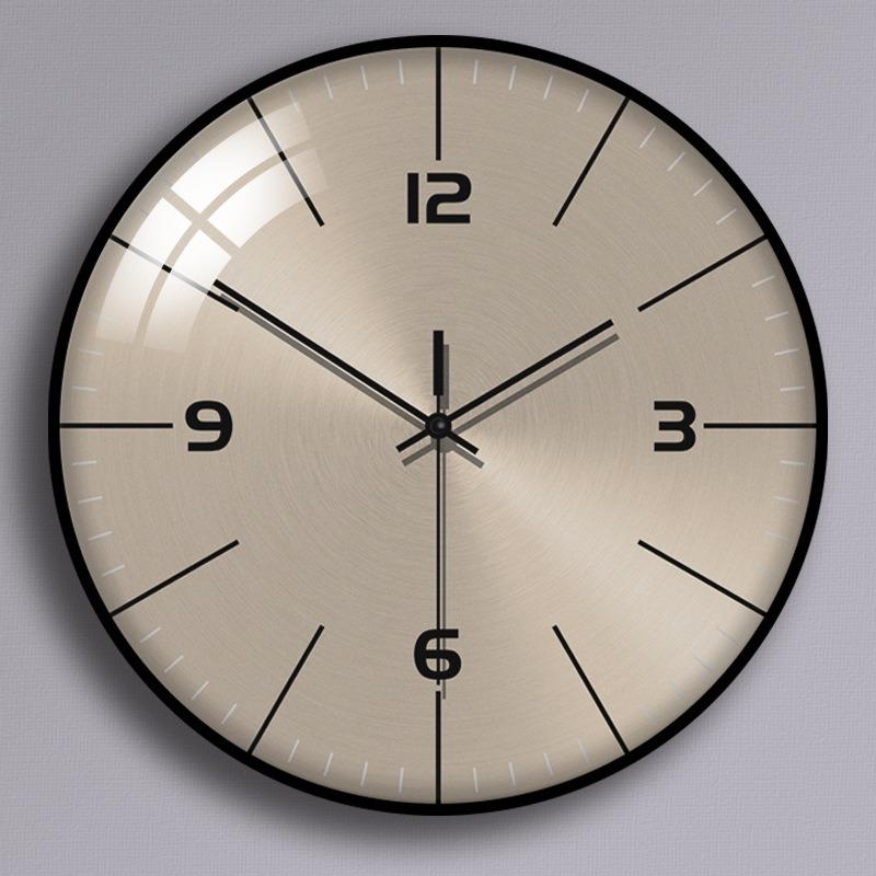 Moderne Wanduhr Luxus Dekorative Wanduhr Minimalistische Ästhetik Uhren Stille Elegante Wohnzimmer Uhren Heimdekorationen