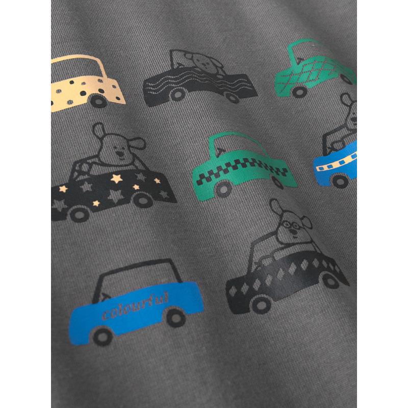 27kids Spring 2026 Boys' Cartoon Long Sleeve T-Shirt - Trendy Children's Clothing Arrival