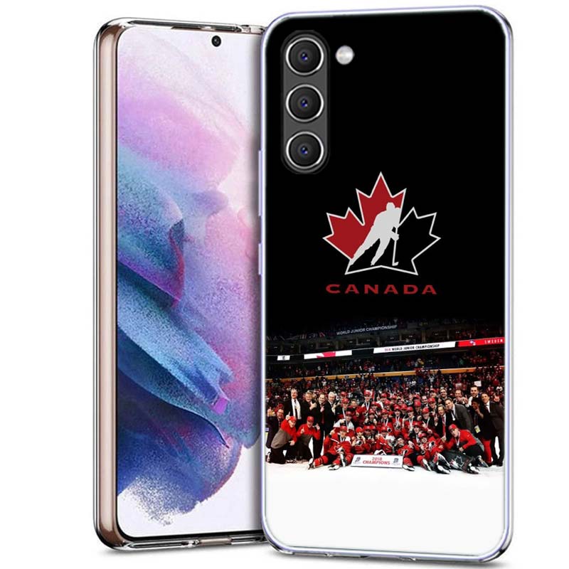 Canada National Football Team Logo Phone Case for Samsung A54 A14 A24 A34 A17 A37 A57 A55 A35 A25 A15 A13 A23 A33 A53 A07 A05S A