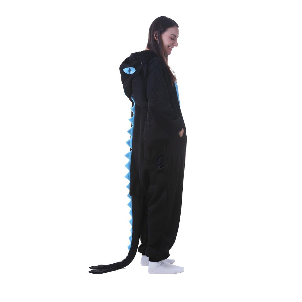 Pijama Mono Kigurumi Disfraz Bocón Azul Xl: 175 - 185Cm