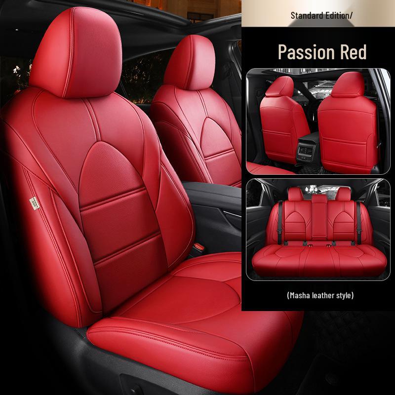 Universal Genuine Leather All-Season Car Seat Cover for Five-Seat Models
