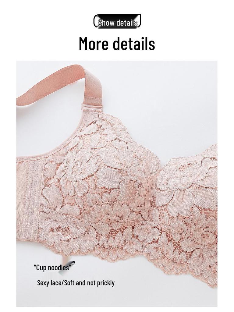 Women's Underwire Shaping Bra with Breast Adjustment, Large Cup