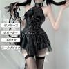 Cosplay Sexy Naughty Lingerie Little Devil Vampire Witch PU Leather Cute Moe Small Breasts Maid Maid Outfit One Piece Lolita Costume Uniform Fancy
