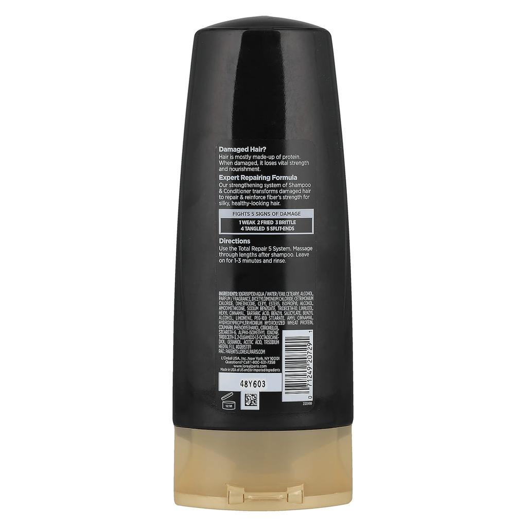 L'Oréal, Elvive, Total Repair 5, Repairing Conditioner, Damaged Hair, 375 Ml (12.6 Fl Oz)